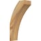 Ekena Millwork 4"W x 8"D x 16"H Thorton Rough Sawn Knee Brace, Western Red Cedar BRC04X08X16THR00RWR - alternate 1
